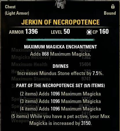 Jerkin Of Necropotence